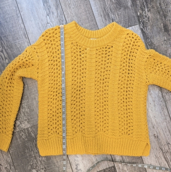Madewell Women's Mustard Sweater Size Xxs - Picture 8 of 9